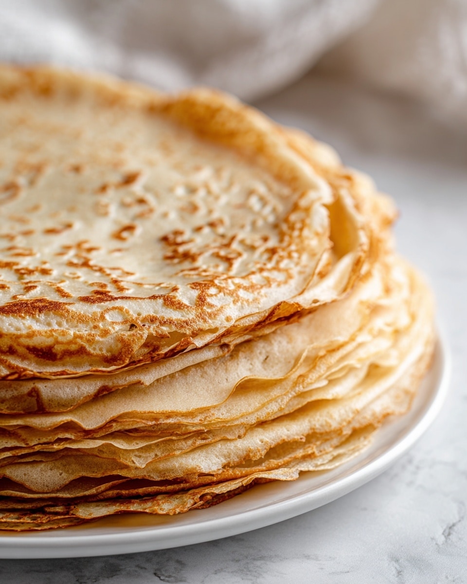 Easy Blender Crepes Recipe - Recipe Image