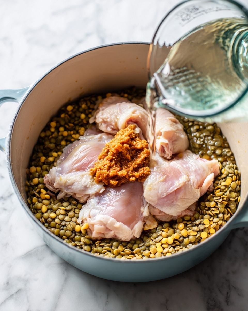 Chicken Lentil Soup Recipe - Recipe Image