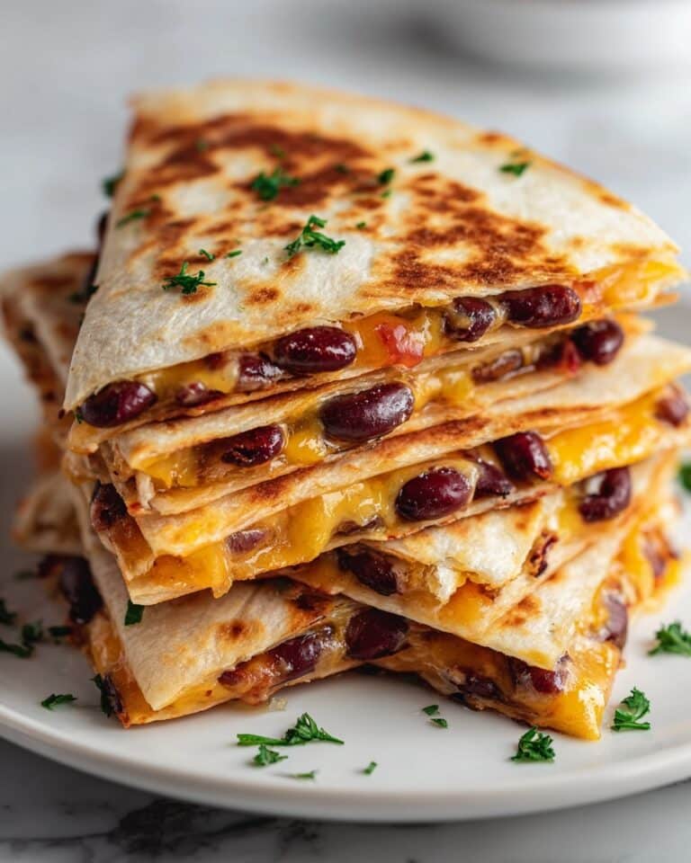Cheesy Kidney Bean Quesadillas Recipe