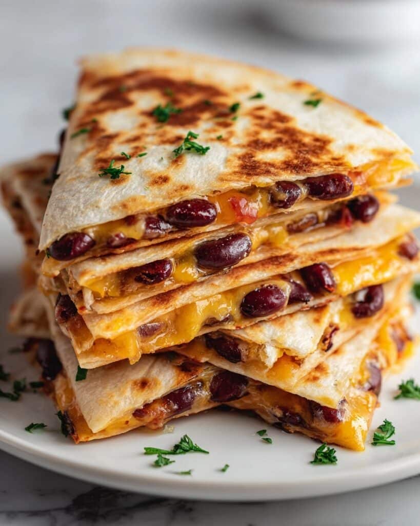 Cheesy Kidney Bean Quesadillas Recipe