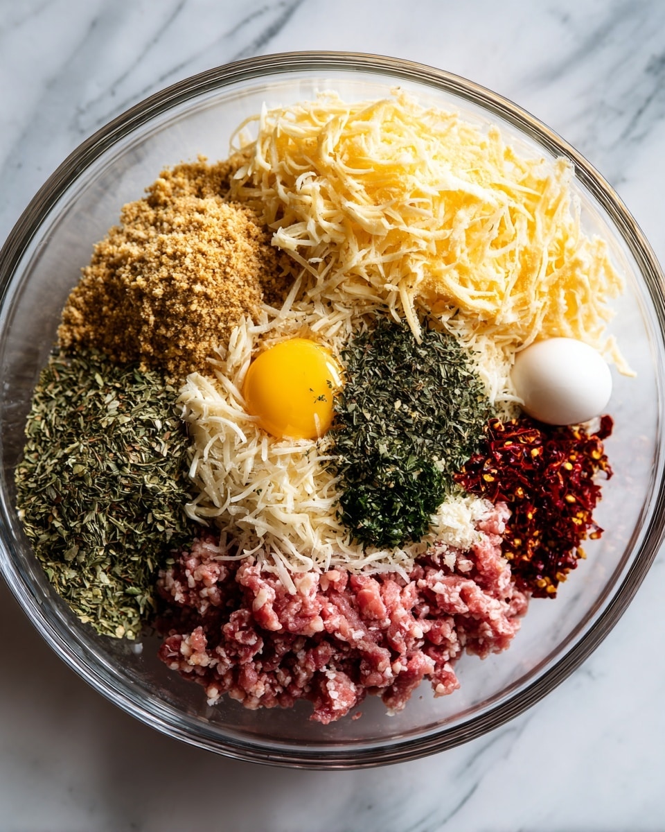 Chicken Parmesan Meatballs with Bocconcini Recipe - Recipe Image