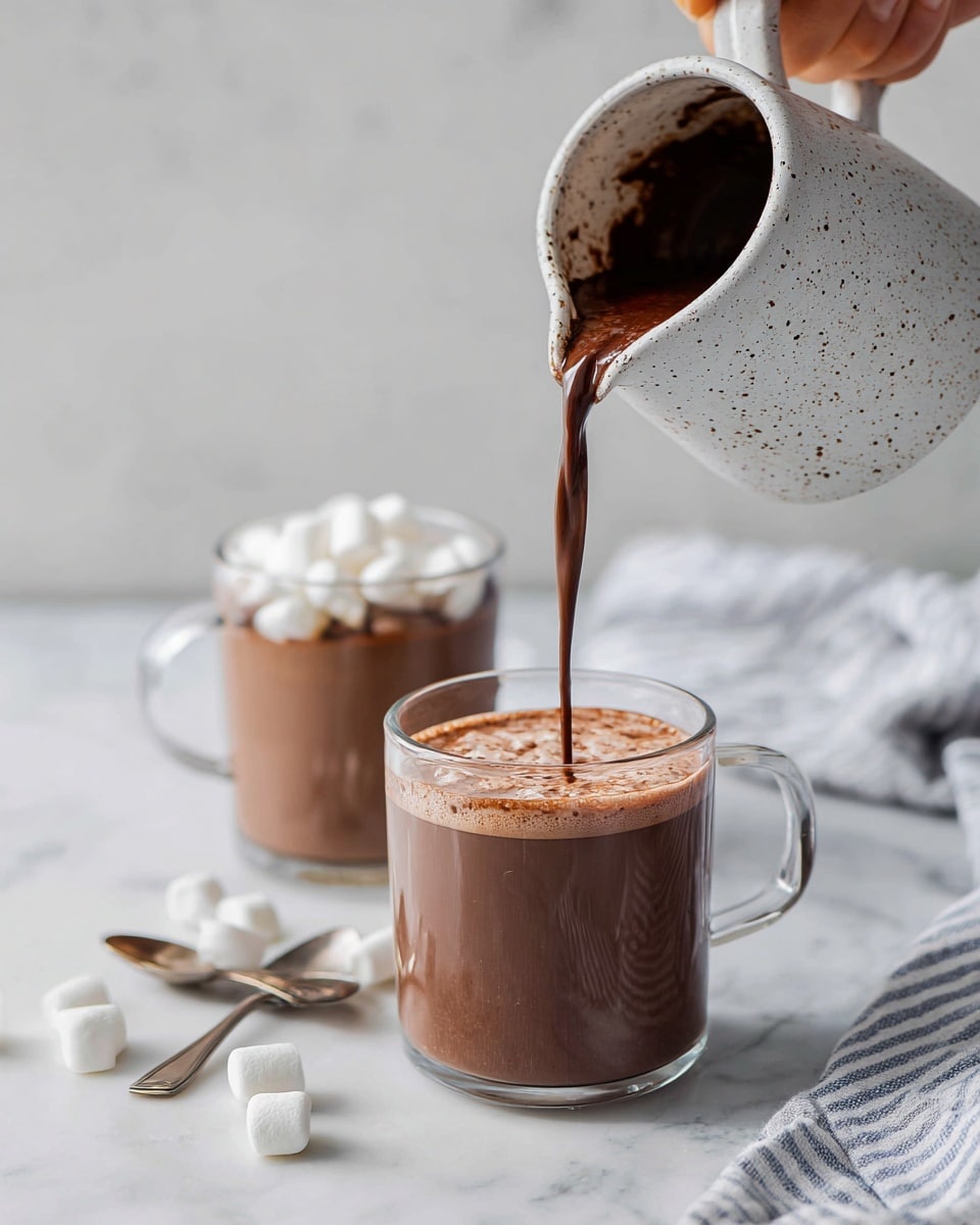 Homemade Dark Hot Chocolate Recipe - Recipe Image
