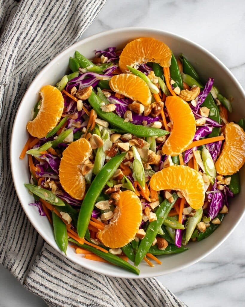 Snap Pea Citrus Salad Recipe