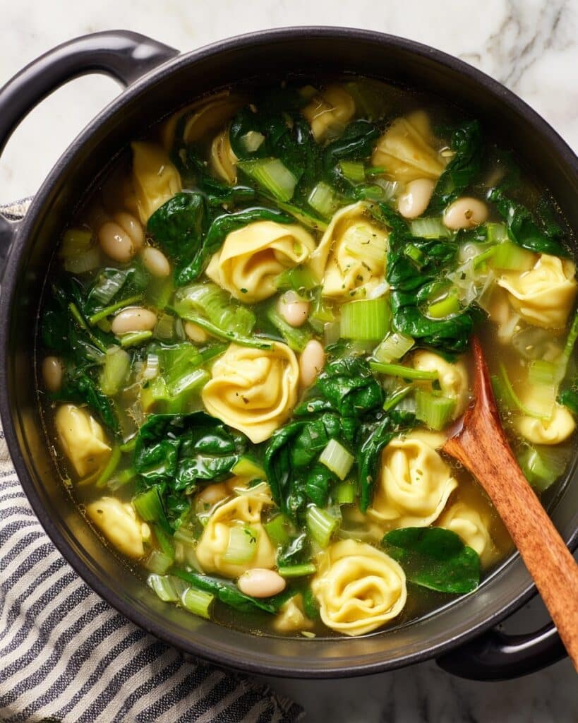 Tortellini Spinach Soup Recipe