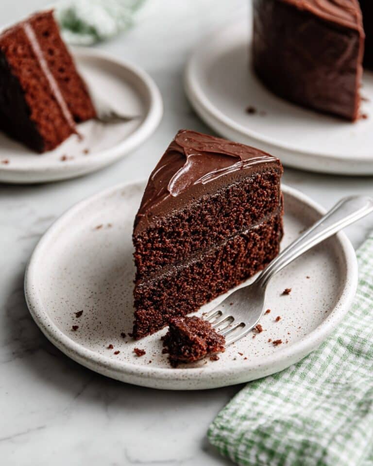 Chocolate Depression Cake (No Eggs, Butter, or Milk) Recipe