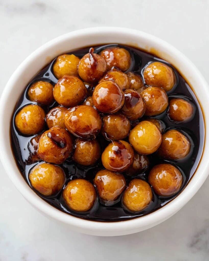 Quick Brown Sugar Tangyuan | Sweet Glutinous Rice Balls Recipe