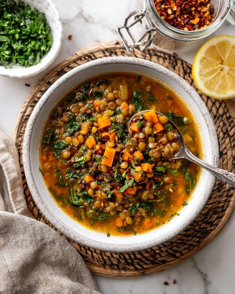 Moroccan Lentil Soup Recipe