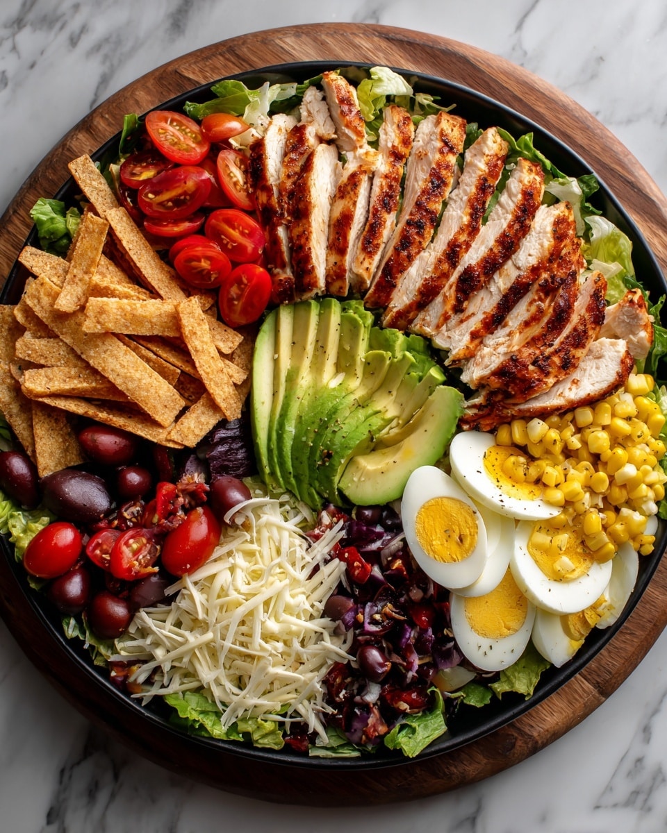 Mexican Grilled Chicken Cobb Salad Recipe