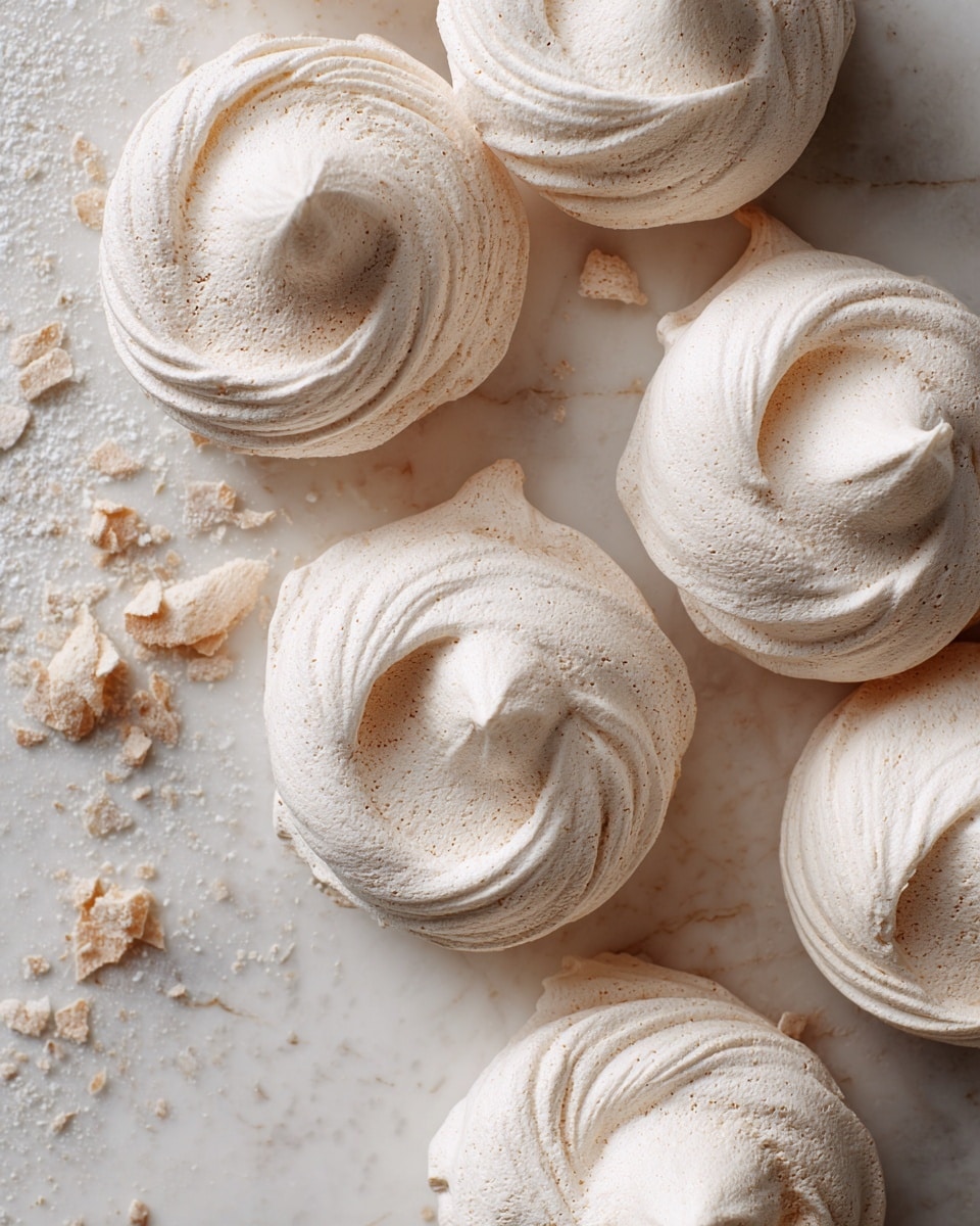 Meringues with Citrus Curd Recipe - Recipe Image