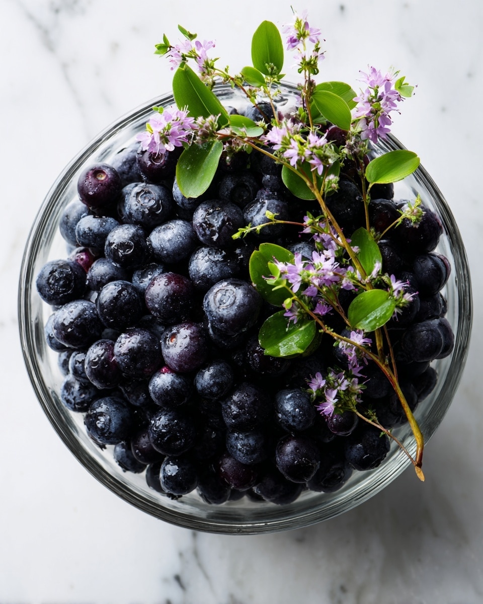 Bursting Blueberry Lemon Thyme Tarts Recipe - Recipe Image