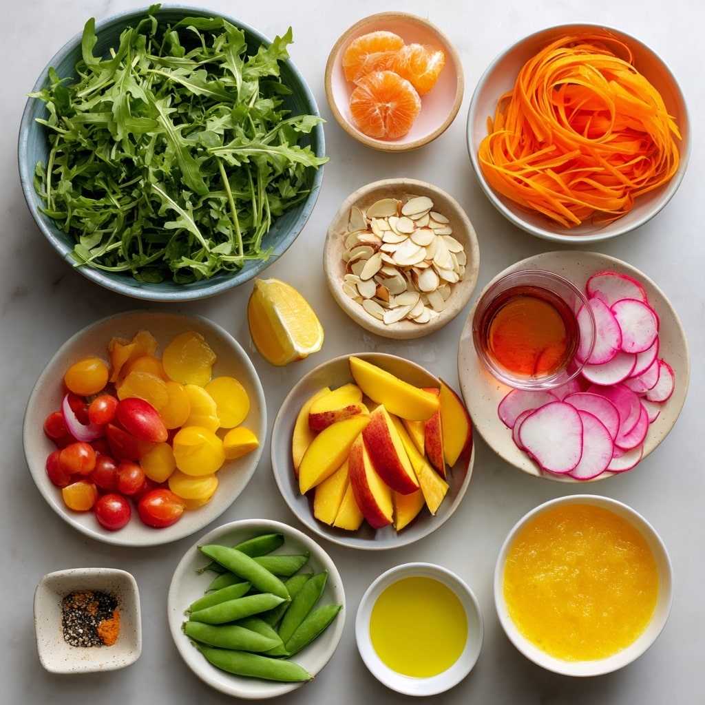 A white oval plate filled with a single layer of fresh arugula leaves, showing vibrant green color and a slightly shiny texture from a light dressing. The arugula leaves are spread evenly across the plate, with some stems visible, set on a white marbled surface with a striped white and black cloth partially visible on the side. The photo taken with an iphone --ar 4:5 --v 7