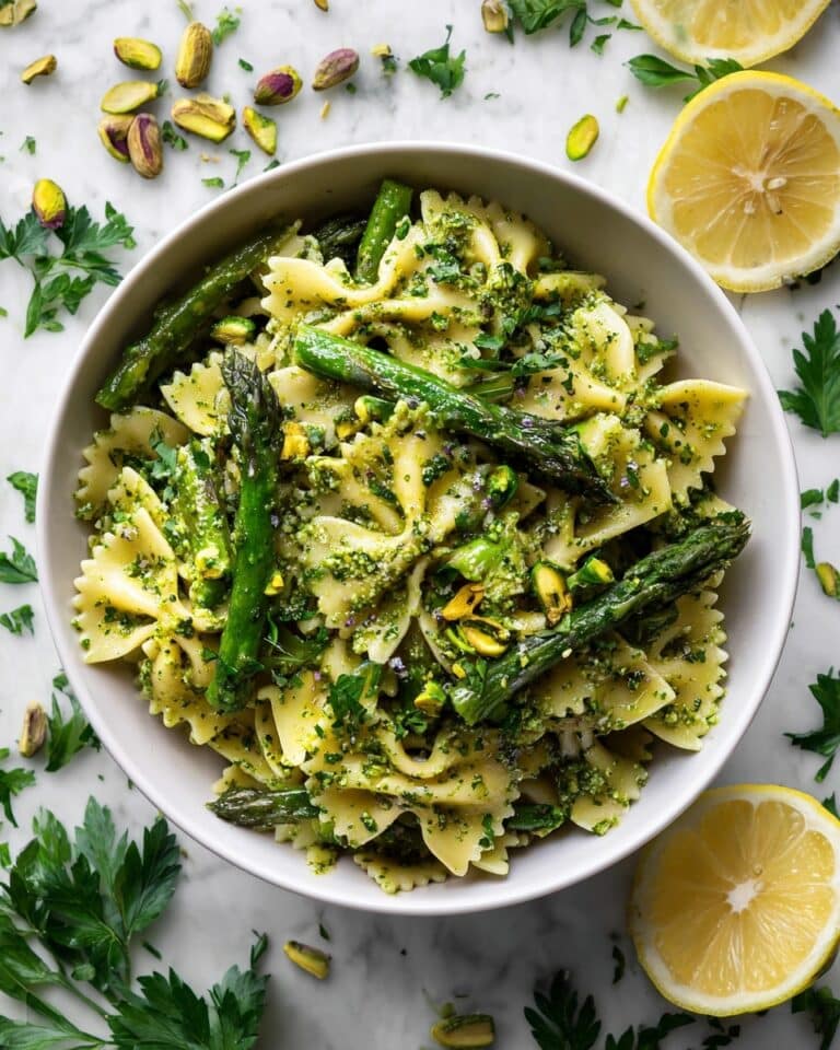 Asparagus Pesto Pasta Recipe
