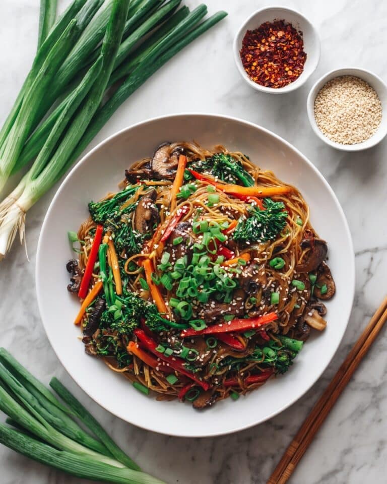 15-Minute Vegetable Stir Fry Noodles Recipe