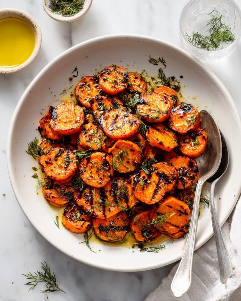 Easy Roasted Carrots with Honey, Dill, and Sea Salt Recipe