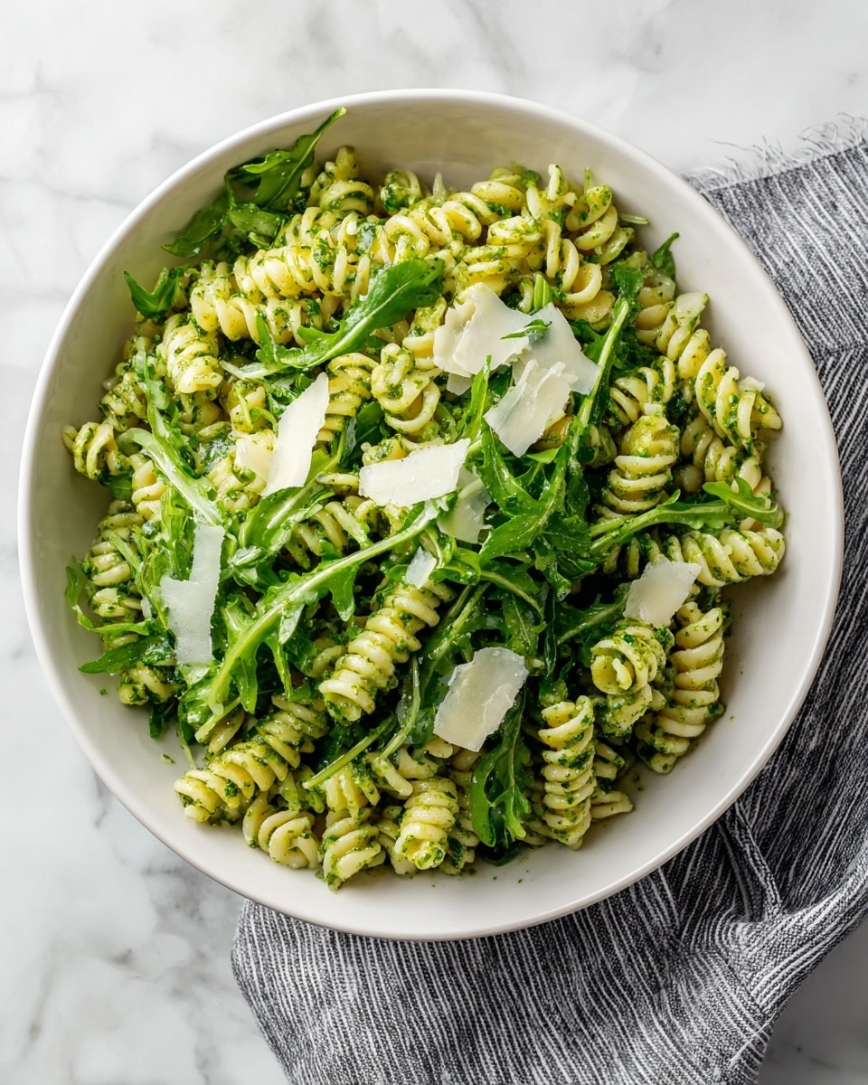 Pea Pesto Pasta Recipe