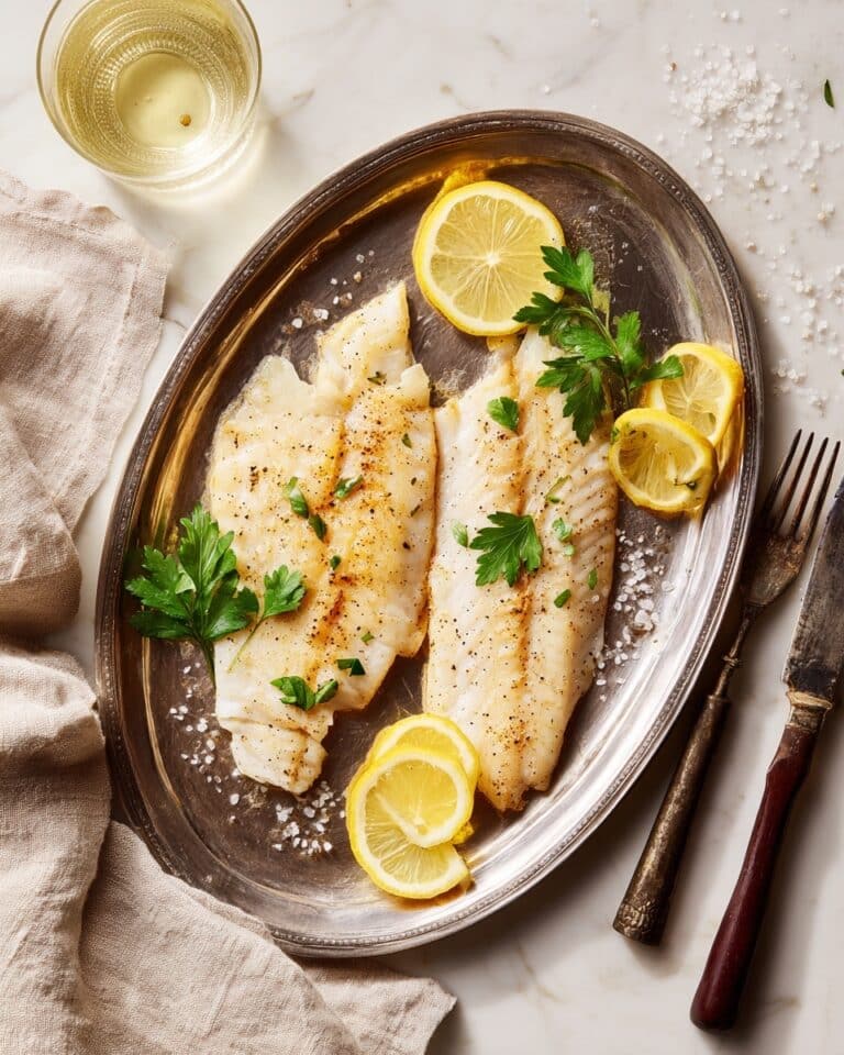 Pan Fried Sole with Lemon and Herbs Recipe