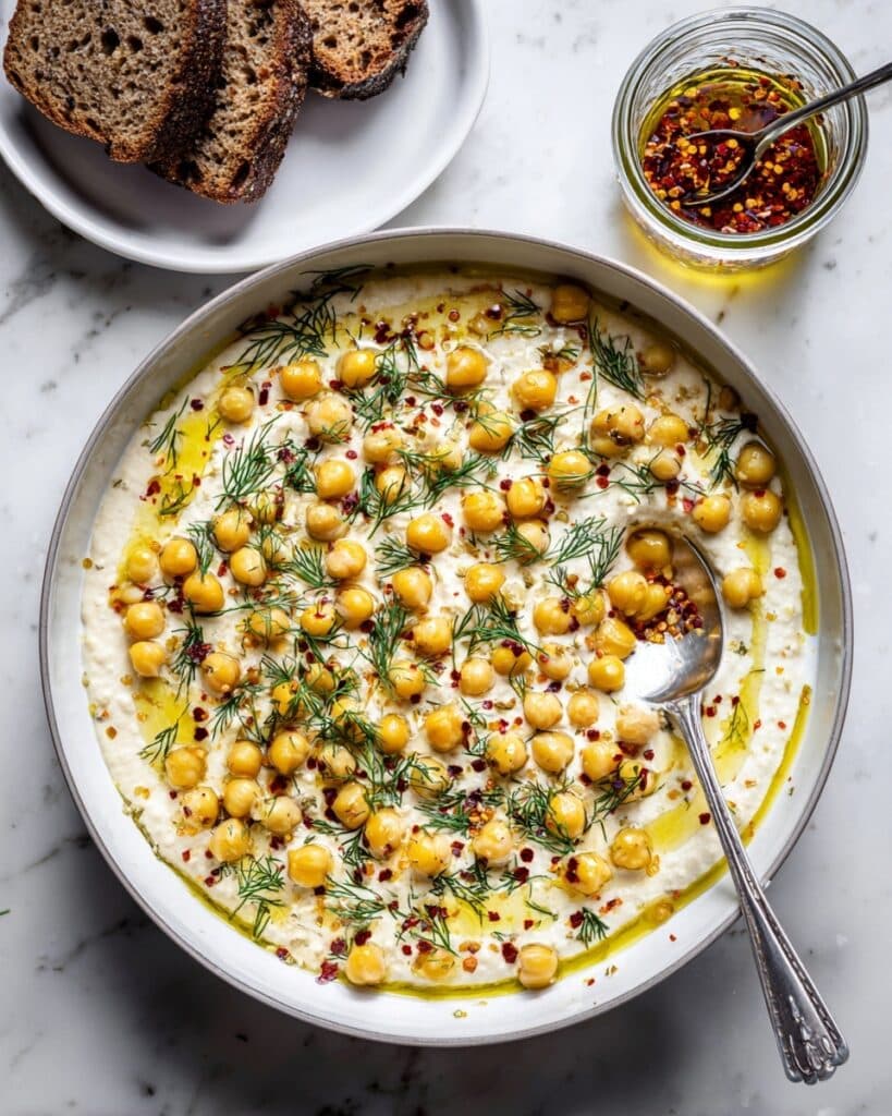 Lemon Chickpea Stew with Preserved Lemons and Fresh Herbs Recipe