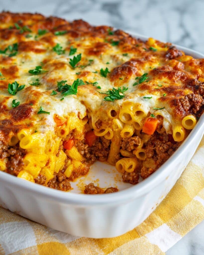 Easy Macaroni Casserole Recipe