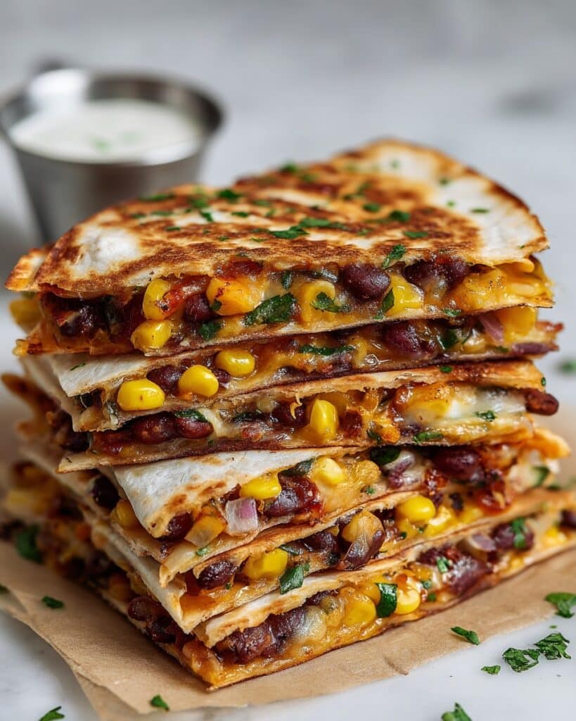 Hearty Black Bean Quesadillas Recipe