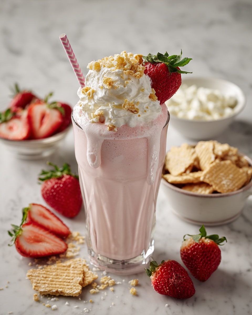 Strawberry Cheesecake Smoothie Recipe