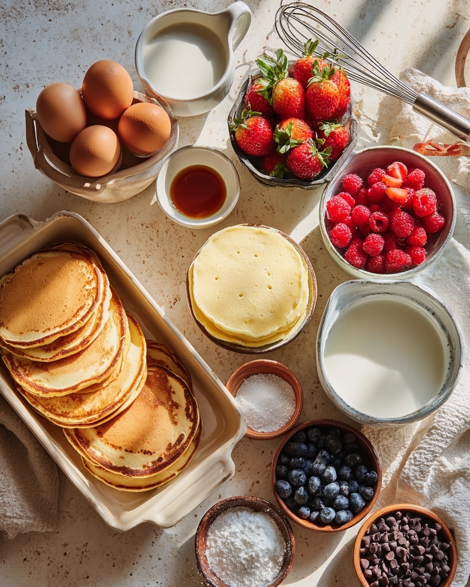 The dish shows a white baking dish filled with two rows of thinly sliced apple layers, each slice slightly overlapping the next to form a fan shape. The apple slices have a golden-brown color with a soft, cooked texture, sprinkled carefully with white powdered sugar on top. Scattered over and between the apple layers are fresh, plump blueberries that add a deep blue contrast against the warm apple colors. The background surface is a white marbled texture. photo taken with an iphone --ar 4:5 --v 7