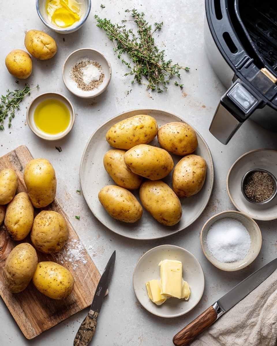 On a white plate, there are thick, golden-brown potato wedges with crispy edges and some darker charred spots, arranged around a small white ramekin in the center filled with a creamy, light green dip that has a smooth texture. The potato wedges show some skin, adding a rustic feel, and are stacked casually, filling the plate. The plate is set on a white marbled surface with a soft green cloth blurred in the background. Photo taken with an iphone --ar 4:5 --v 7