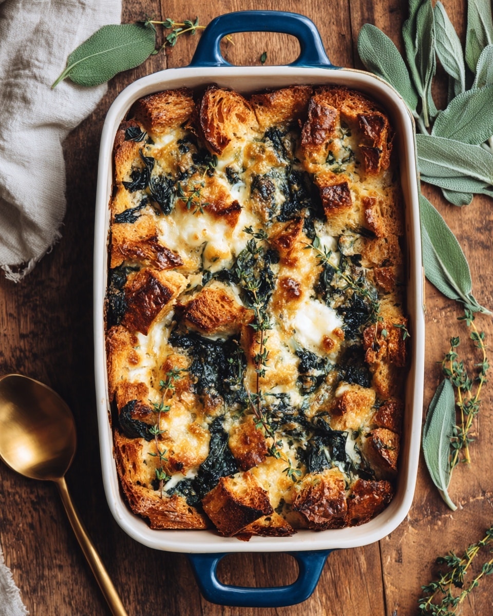 Herby Mushroom Croissant Stuffing Recipe