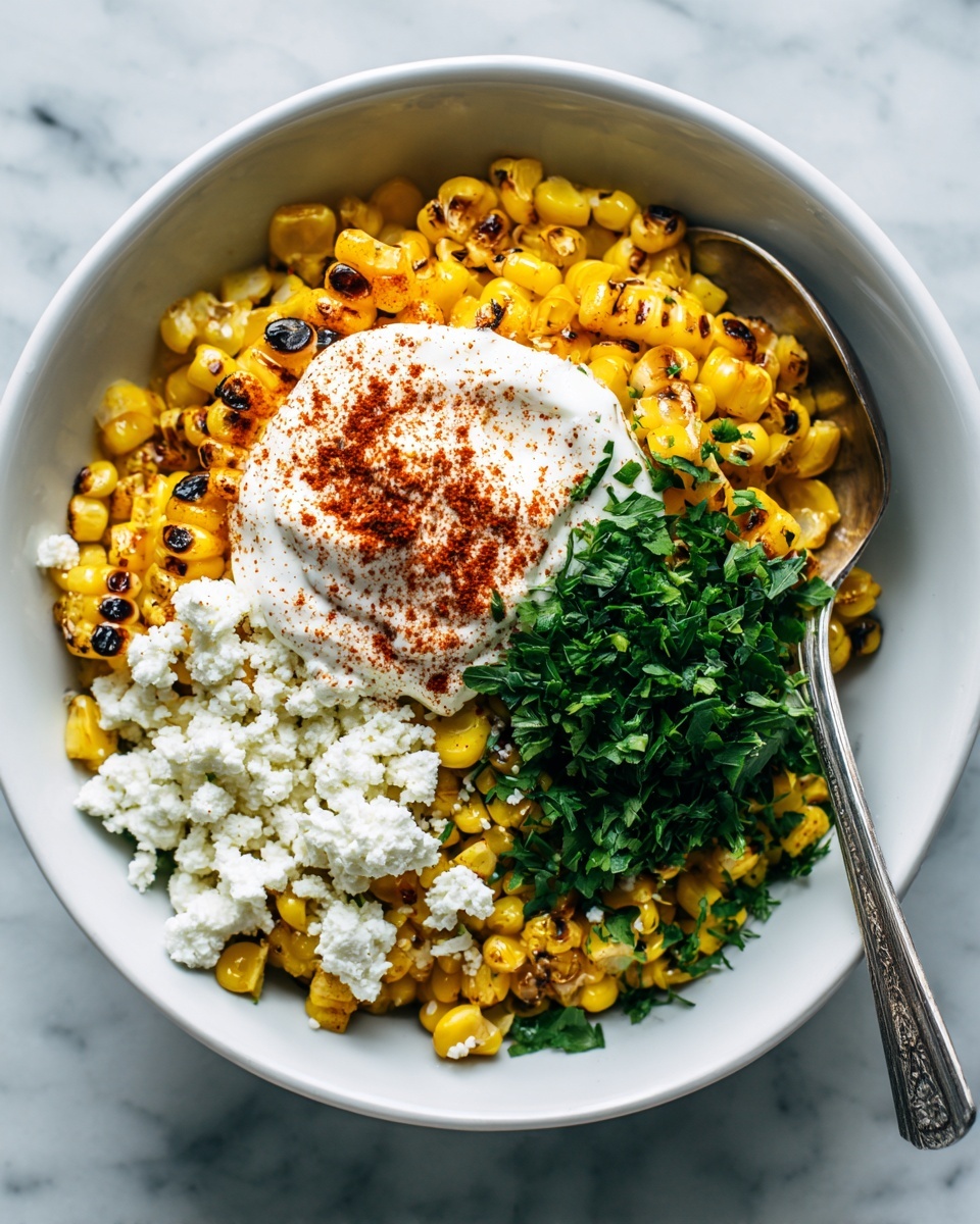Mexican Street Corn Salad Recipe - Recipe Image