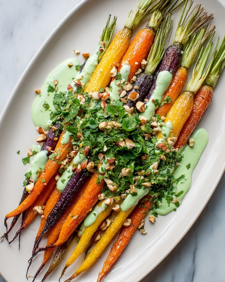 Roasted Carrots with Tahini Sauce Recipe