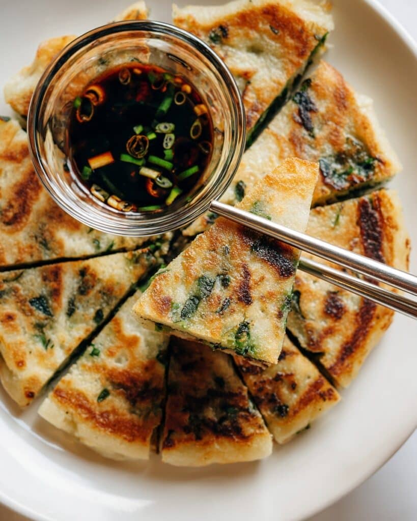 Easy 15-Minute Korean Scallion Pancake (Pajeon) Recipe