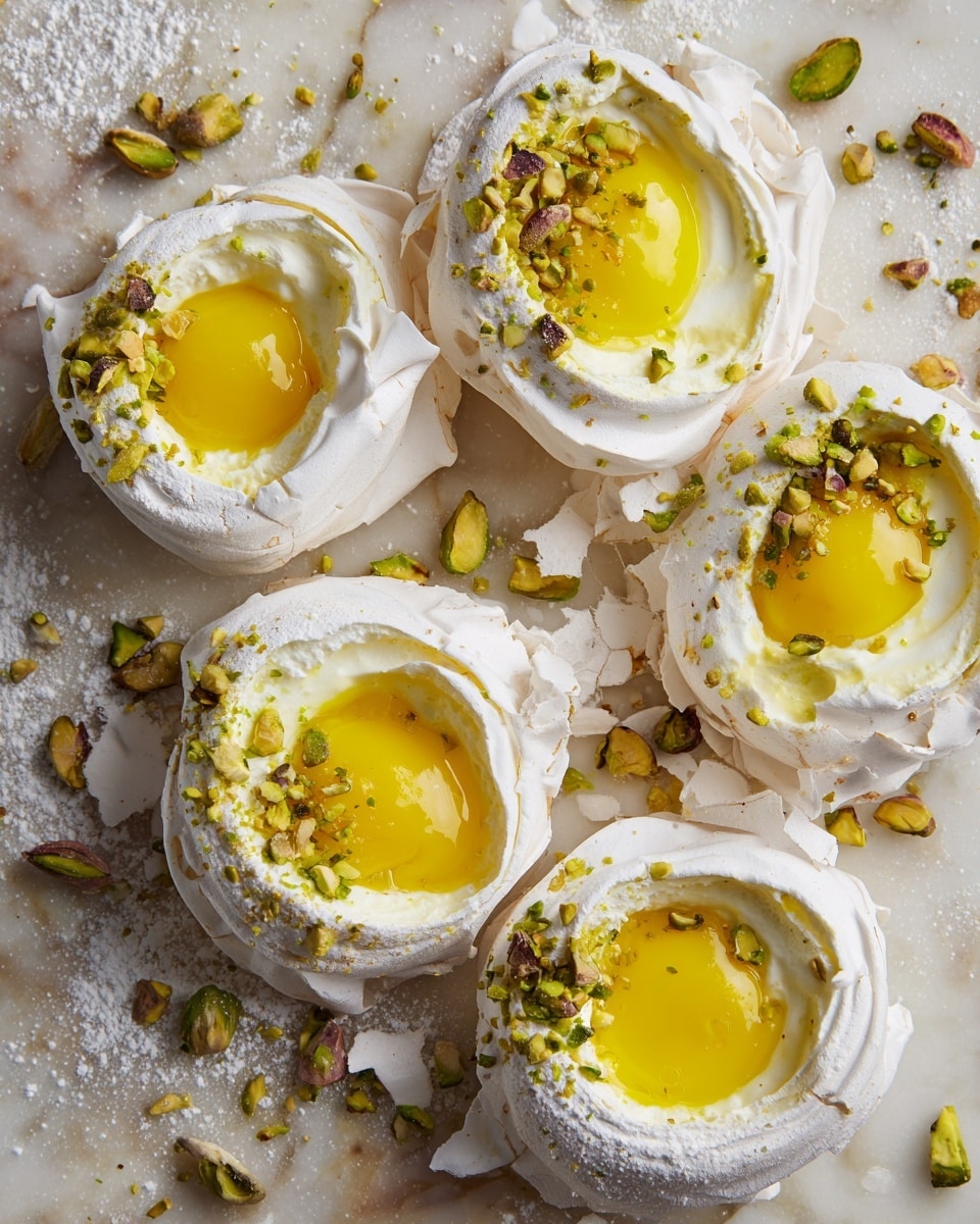 Meringues with Citrus Curd Recipe