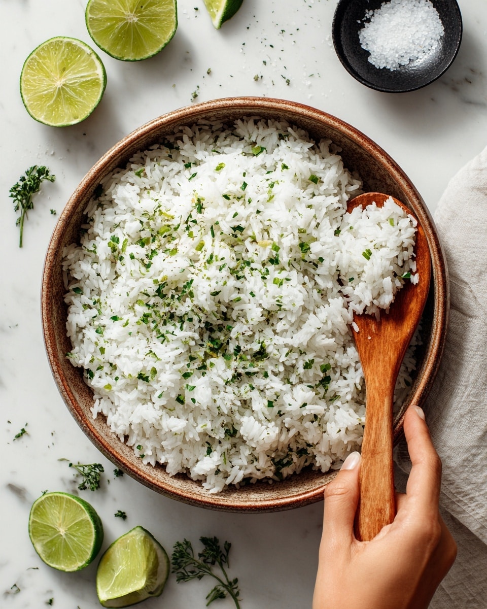 Honey Lime Chicken and Avocado Rice Stack Recipe - Recipe Image