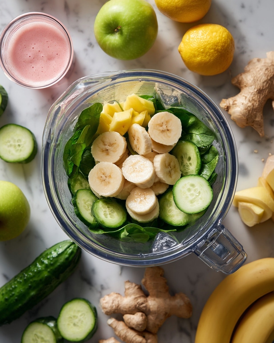 Green Detox Smoothie (That Tastes Good!) Recipe - Recipe Image