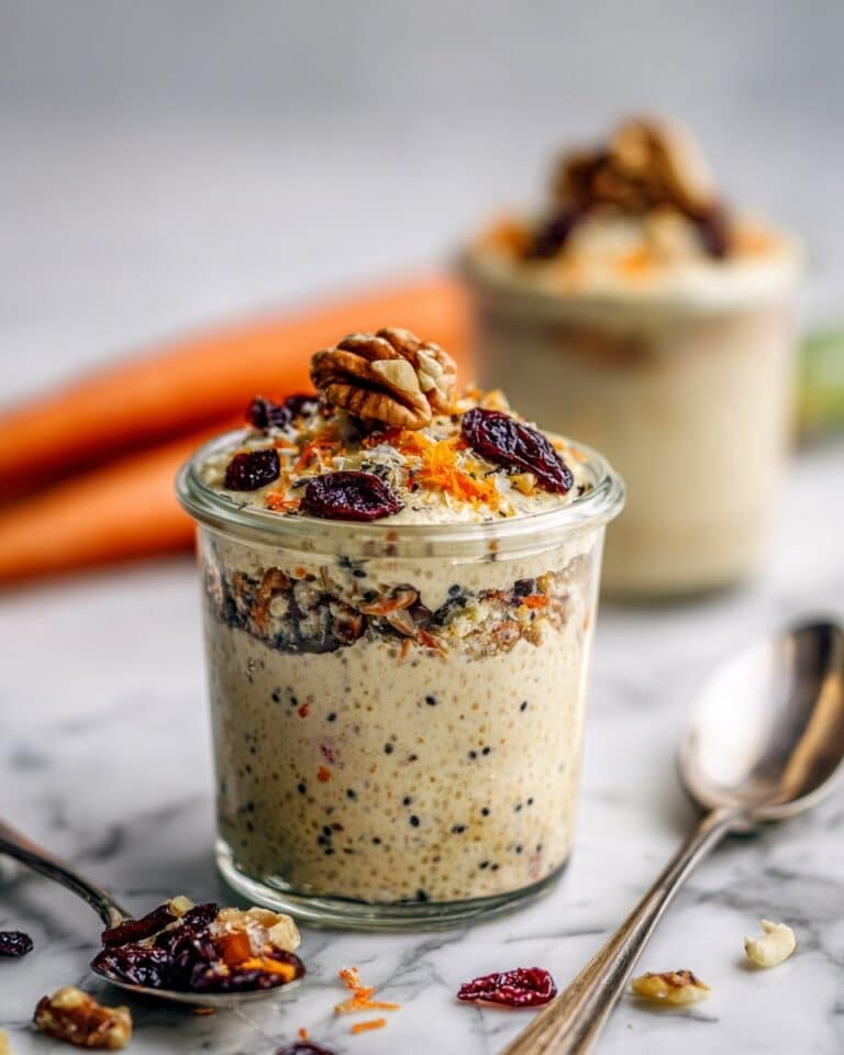 Carrot Overnight Oats Recipe