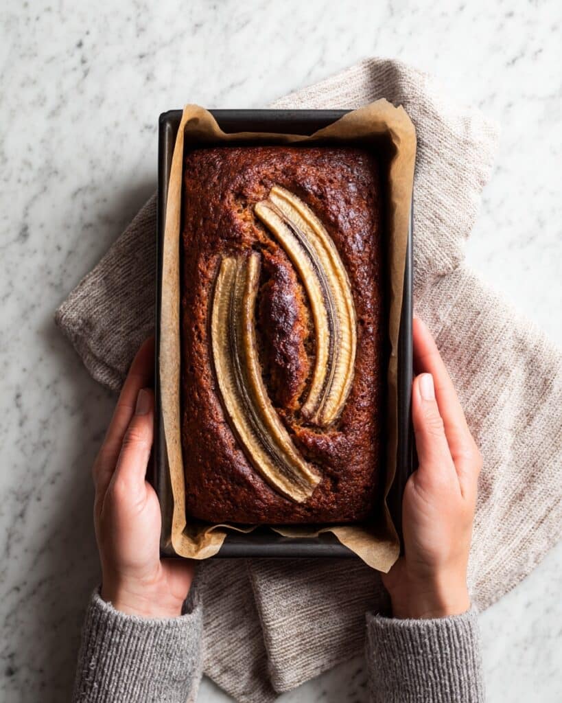 Eggless Banana Bread Recipe