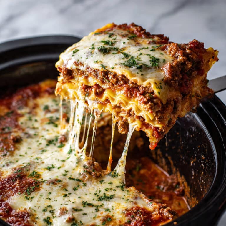 Slow Cooker Lasagna Recipe