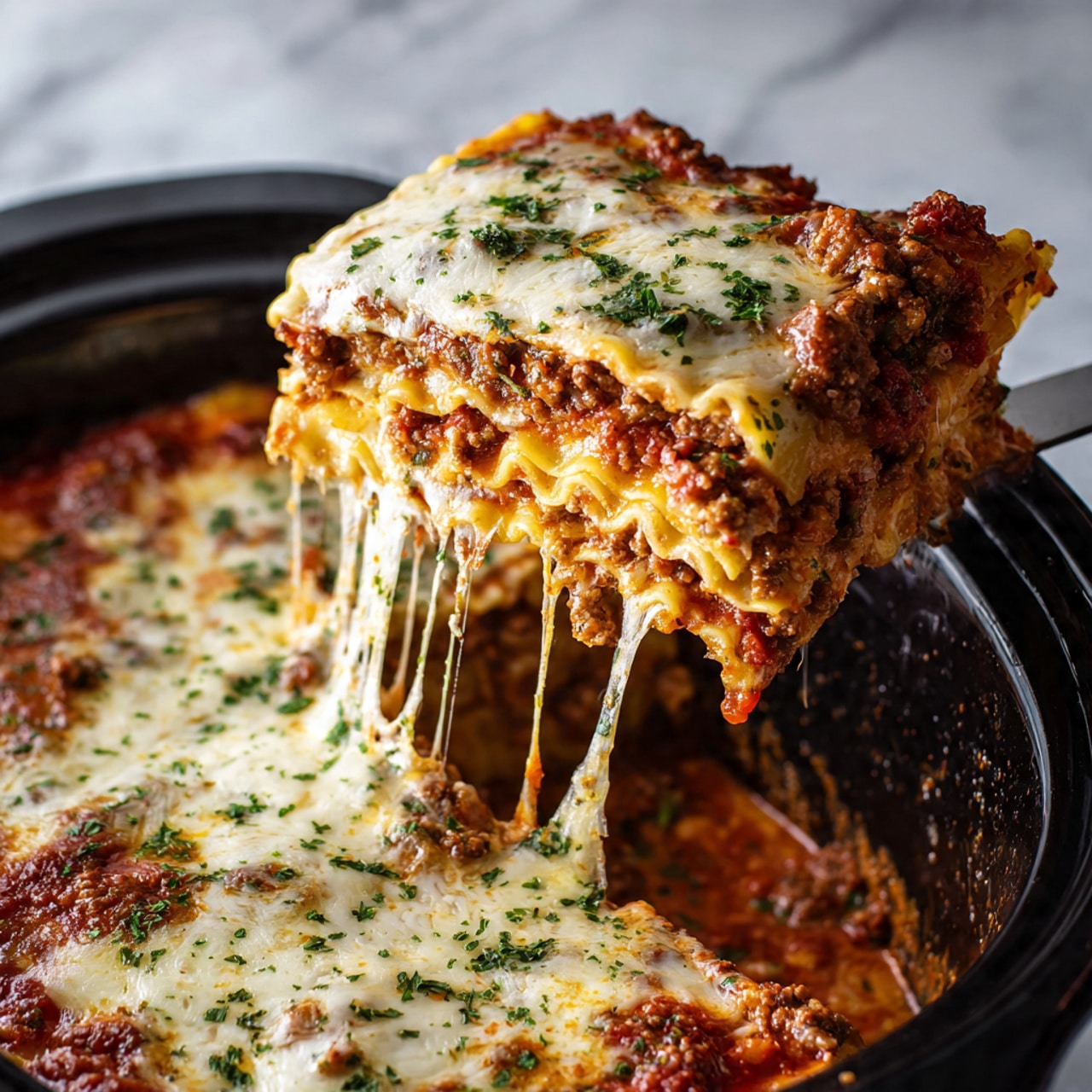 Slow Cooker Lasagna Recipe