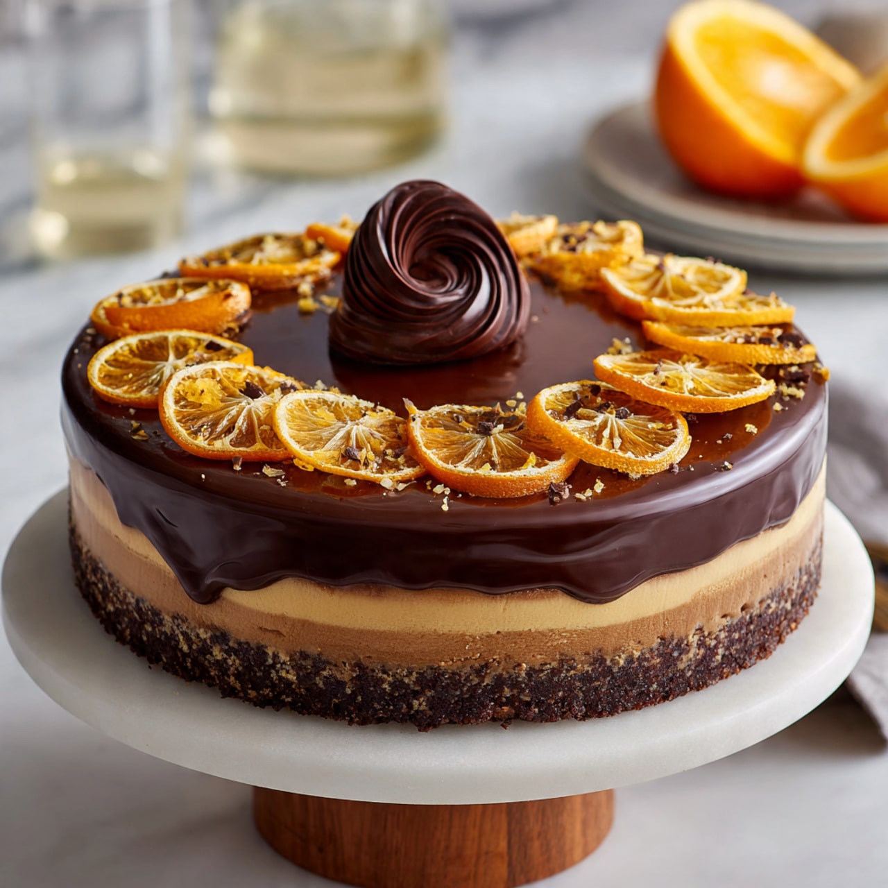 Chocolate Orange Cheesecake Recipe