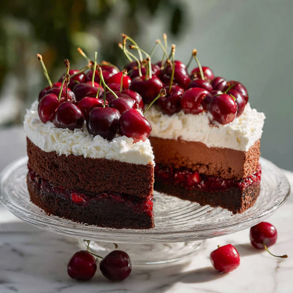 Black Forest Cheesecake Recipe