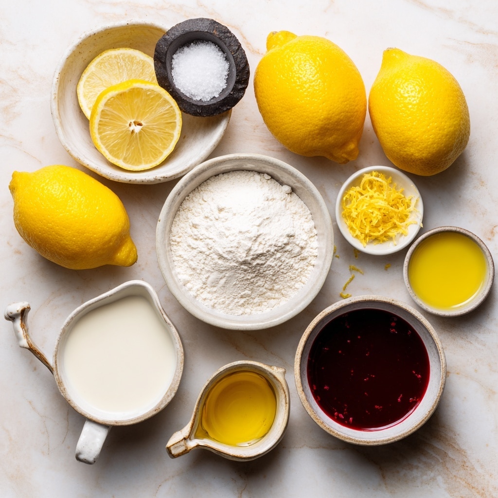 The image shows a loaf cake sliced into four pieces arranged on brown parchment paper over a white marbled surface. The cake has two visible layers: a light golden-brown spongy inside with a soft texture and a thick, smooth pink glaze covering the top and sides. Fresh red strawberries, some sliced in half revealing their juicy texture, and small white edible flowers are scattered around and placed on top of the cake, adding a fresh, colorful contrast. The scene is lit by natural sunlight, creating soft shadows and highlighting the cake’s moist surface photo taken with an iphone --ar 4:5 --v 7