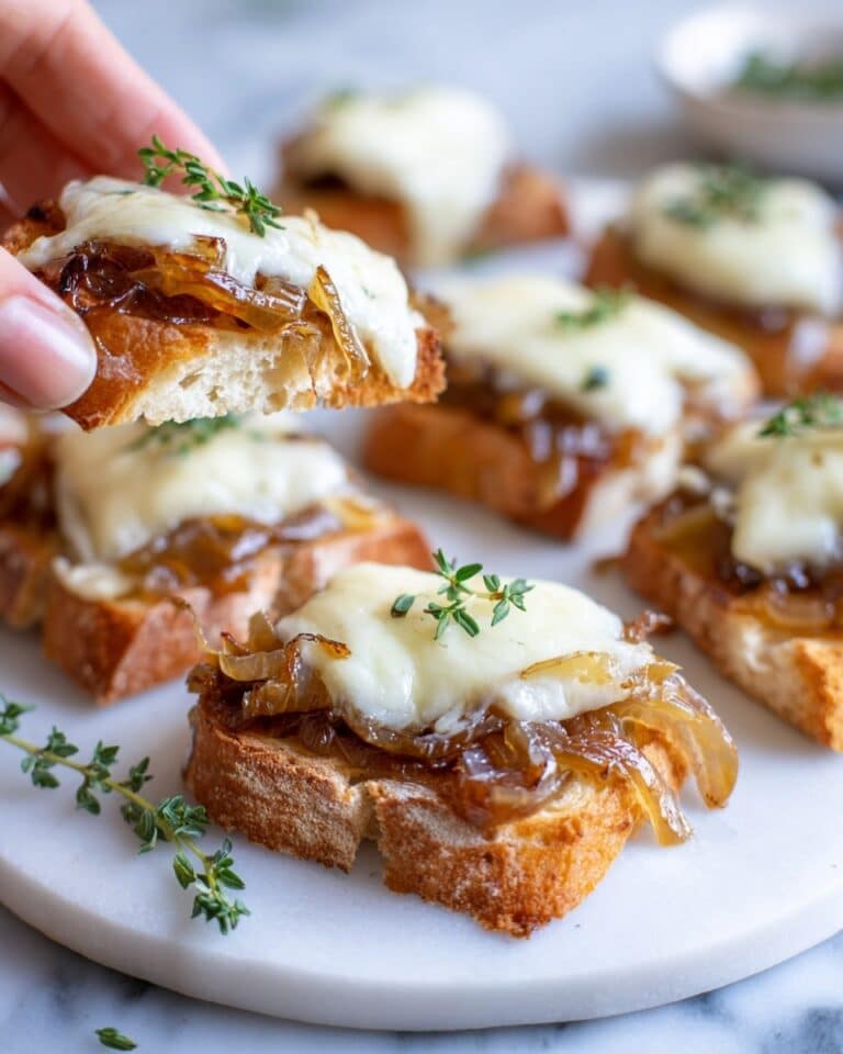 French Onion Toast Recipe