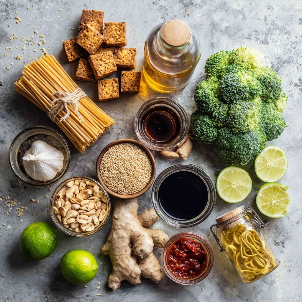 Inside a black cast iron pan, there are about 20 rectangular and triangular pieces of golden brown tofu with dark grill marks scattered evenly. A wooden spoon with a long handle is resting in the pan, holding one piece of tofu. The pan sits on a light wooden board on a white marbled surface. To the top right, a wicker basket filled with whole garlic bulbs with purple and white skin is partially visible. Photo taken with an iphone --ar 4:5 --v 7