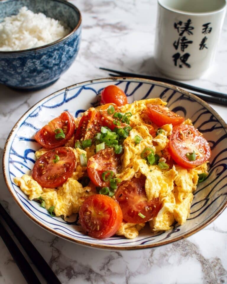 Chinese Stir-Fried Eggs and Tomatoes Recipe
