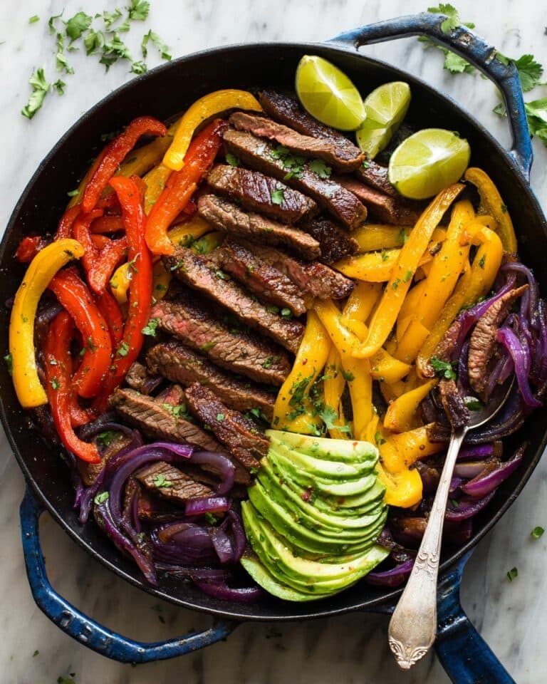 Easy 30 Minute Steak Fajitas Recipe