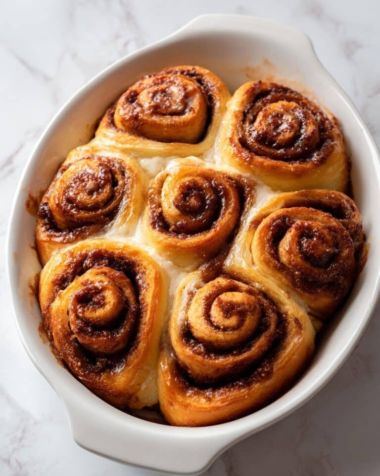 Air Fryer Cinnamon Rolls with Cream Cheese Icing Recipe
