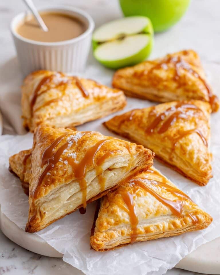 Apple Turnovers with Coffee Glaze Recipe