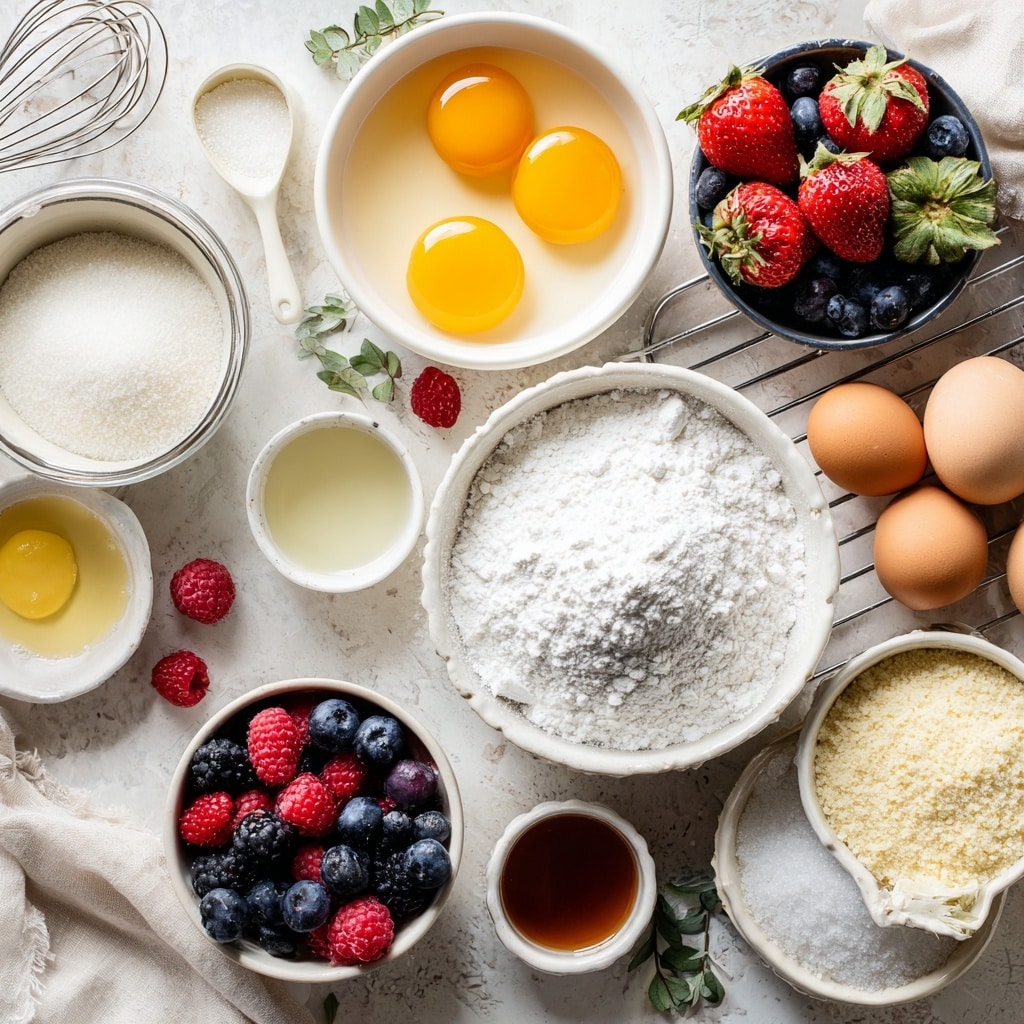 A clear glass bowl shows three main layers of ingredients inside: a base layer of smooth, yellow mixture, a top left layer of light beige fine powder covering part of the yellow base, and a top right layer of fluffy white cream. A metallic spoon rests partially inside the bowl, mixing some of the layers together. The bowl sits on a white marbled textured surface. photo taken with an iphone --ar 4:5 --v 7