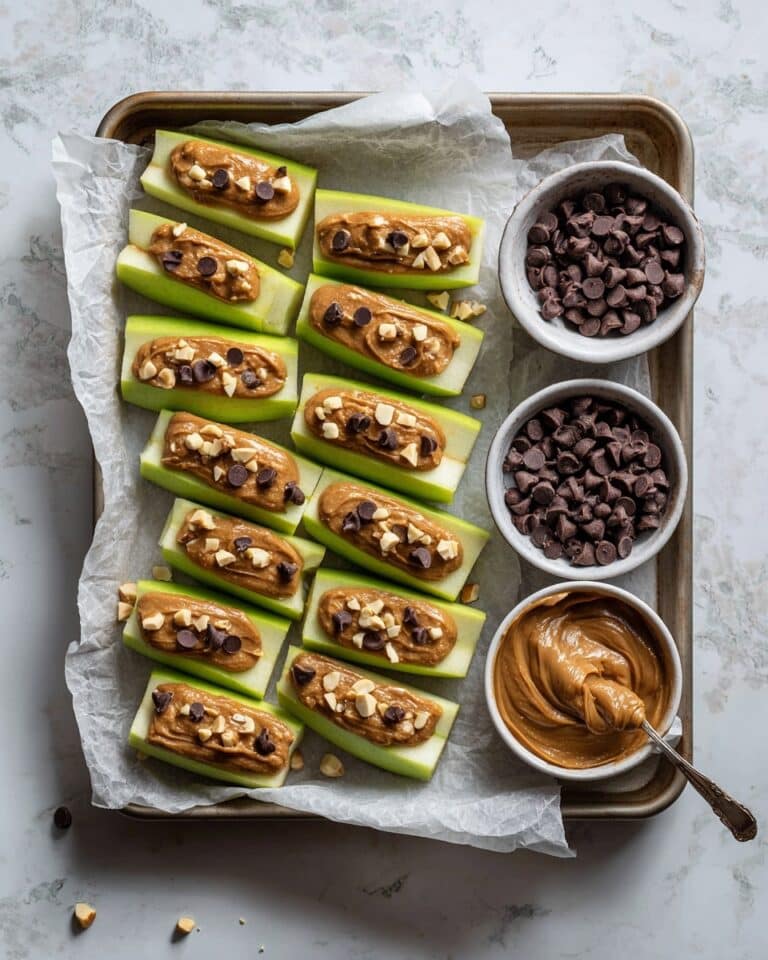 Healthier Caramel Apple Slices Recipe