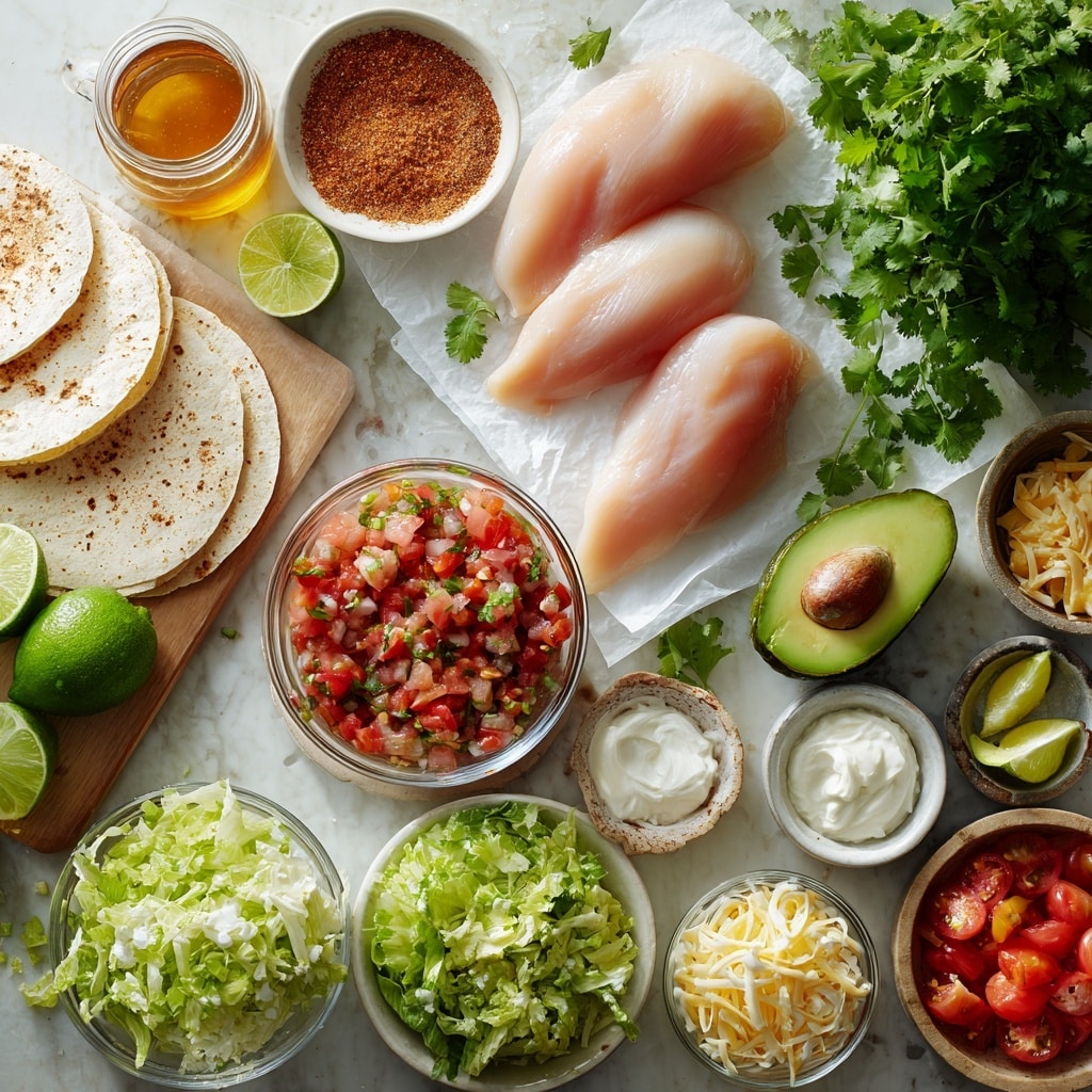 A woman's hand pours a container of chunky red sauce with visible tomato seeds and pieces over three raw pieces of chicken coated evenly with a reddish-brown spice mix, all placed inside a black slow cooker. The slow cooker sits on a white marbled countertop with soft natural light illuminating the scene, focusing on the sauce being poured. photo taken with an iphone --ar 4:5 --v 7