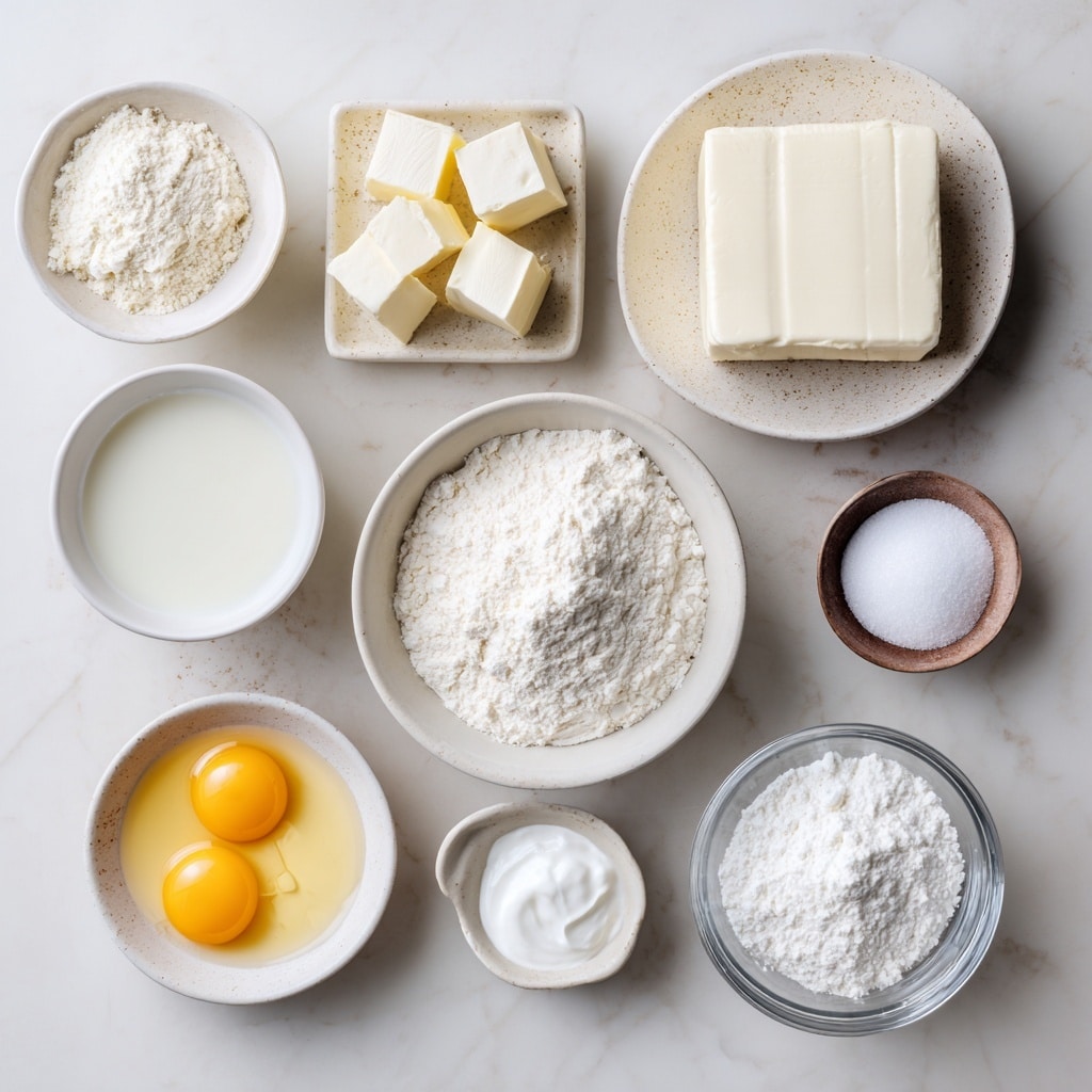 A clear glass bowl with a light yellow, creamy mixture inside is set on a white plate on a white marbled surface. A woman's hand is holding a metal whisk that is stirring the thick mixture containing small lumps. On the right side of the scene, there is a folded green and white patterned cloth. Photo taken with an iphone --ar 4:5 --v 7
